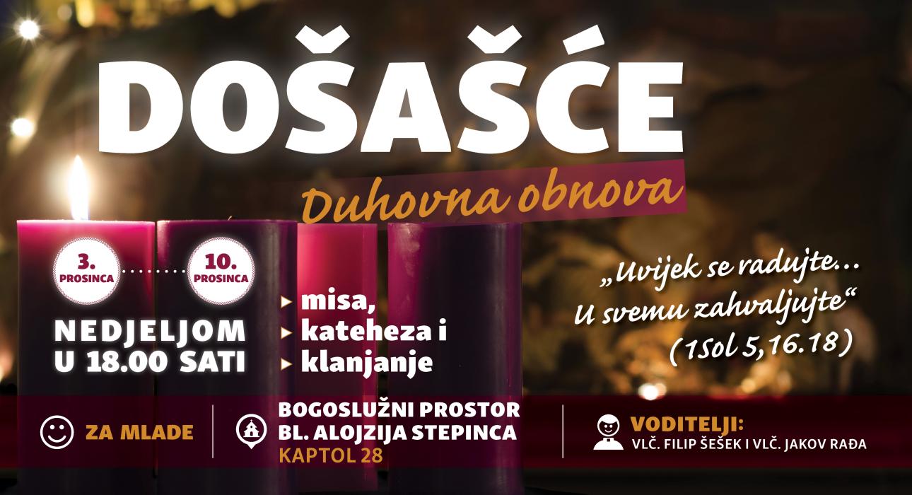 Duhovna obnova za mlade u došašću