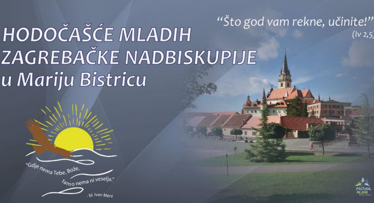 Hodočašće mladih Zagrebačke nadbiskupije u Mariju Bistricu